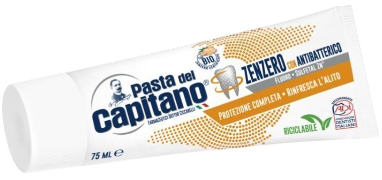 Зубная паста Pasta Del Capitano Zenzero 75 мл (PTZ75)