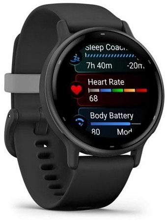 Фото - Смарт-часы Garmin vivoactive 5 Black/Slate (010-02862-10)