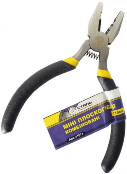 Плоскогубці Сталь Мини 115 мм (41074)