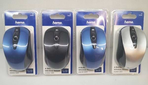 Фото - Миша бездротова Hama AMW-300 Black