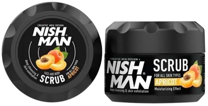 Скраб для обличчя Nishman Apricot Face Scrub 300 мл (8682035086024)