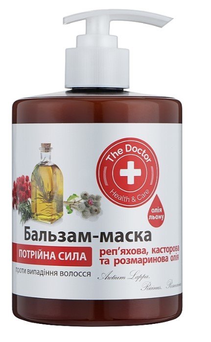 Фото - Маска для волос The Doctor Health&Care тройная сила 500 мл (4823015929854)