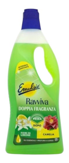 Засіб по догляду за підлоговими покриттями Emulsio Lemon&Camellia Flowers 750 мл (EFCLCFDF750)