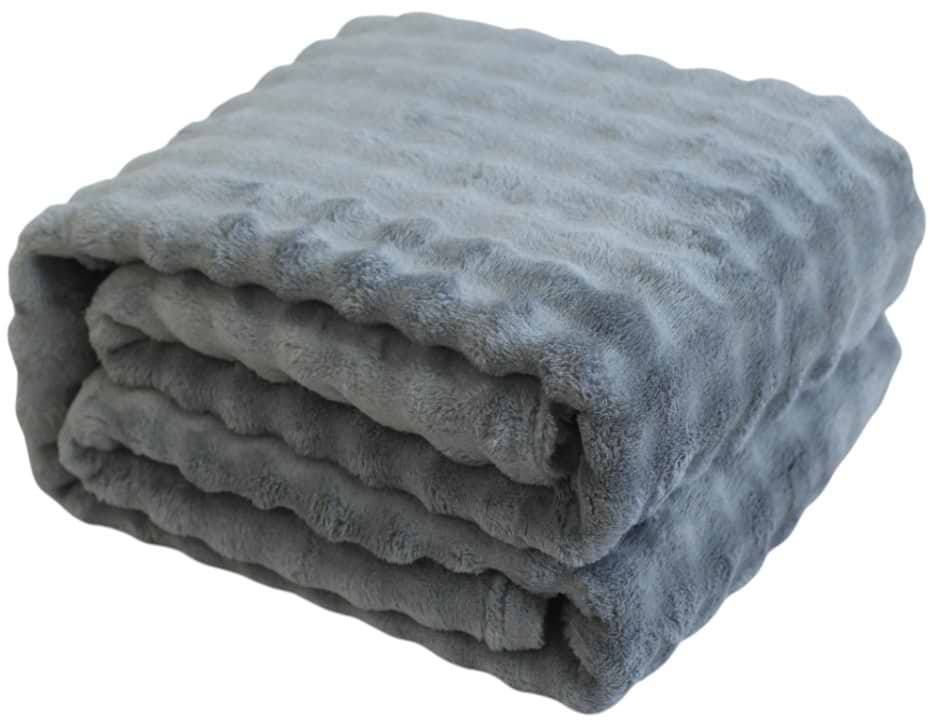 Плед полуторний SOHO 150х200 см Volume Gray - Фото 1