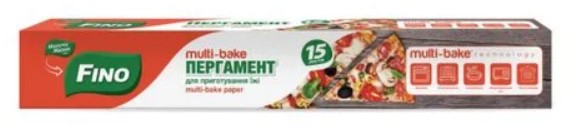 Фото - Пергамент FINO в аркушах multibake, 15 шт
