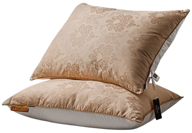 Подушка стандартна MirSon №15-08 Ferrero Gold 50x70 см (2200011164113)