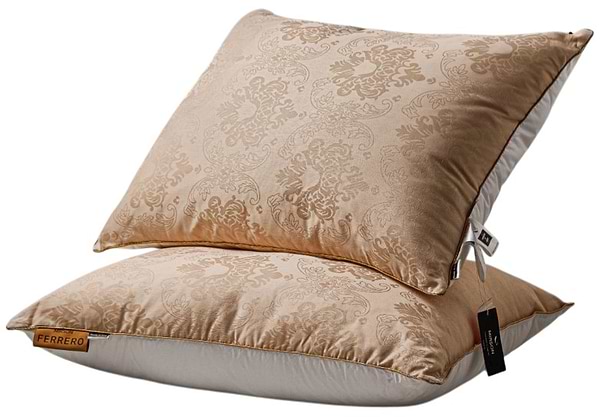 Фото - Подушка стандартная MirSon №15-07 Ferrero Gold 60х60 см (2200011164069)