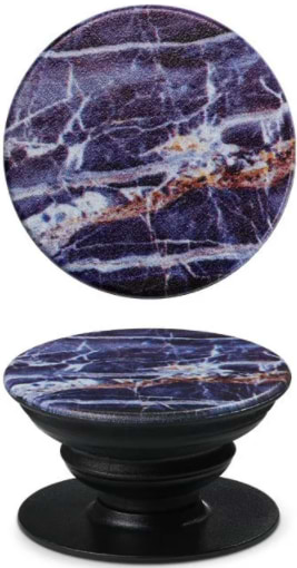 Тримач для мобільного пристрою Luxe Cube POP 007 Black Marble (9998866457247)