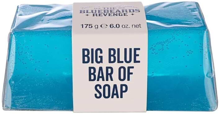Твердое мыло The Bluebeards Revenge Big Blue Bar of Soap NEW (5060297000850)