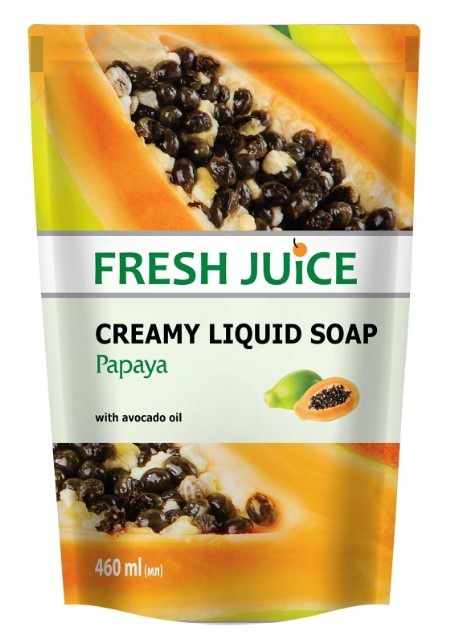 Жидкое мыло для рук Fresh Juice papaya 460 мл (4823015914638)
