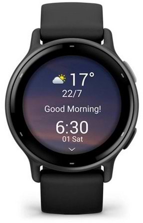 Фото - Смарт-часы Garmin vivoactive 5 Black/Slate (010-02862-10)