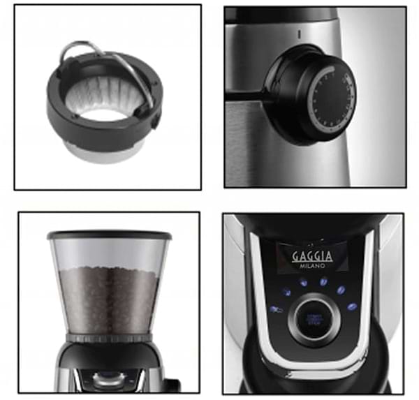 Фото - Уцінка - Кавомолка Gaggia RI8123/01 MD 15 Nero