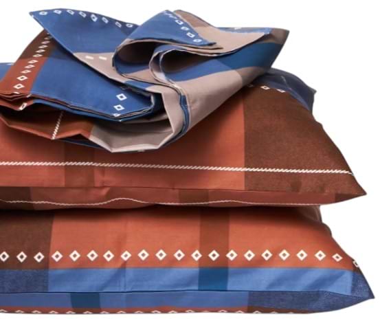 Комплект постельного белья Moon&Star Микросатин Premium Plaid Perfection 150х220 нав. 40х60 см 2 шт. (MS-880000528)