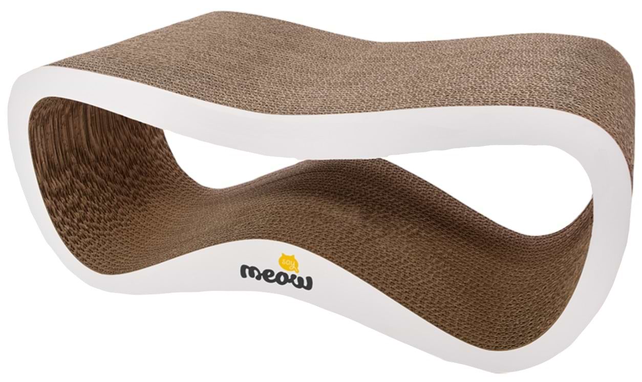 Когтеточка-лежанка для котов Say Meow Grace Max (GRM-CMF-W)