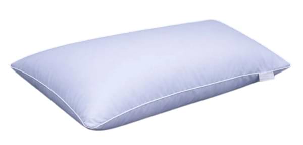 Фото - Подушка ортопедична MirSon №4099 Delicate satin 0843 Grey Blue MEN (2200006423133)