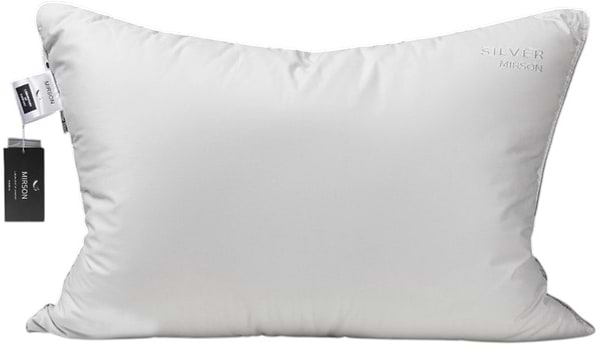 Фото - Подушка стандартная MirSon №1011 Silver Cloud EcoSilk 60х60 см (2200010362695)