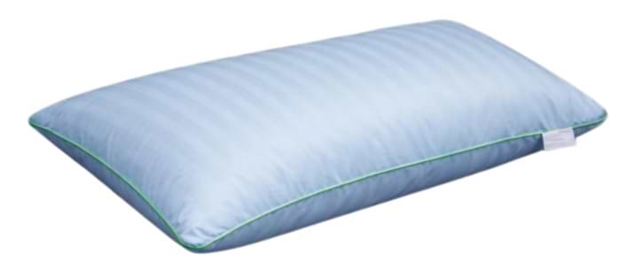 Подушка ортопедична MirSon №4078 Satin Stripe 30-0014 Mint MEN (2200006422891)