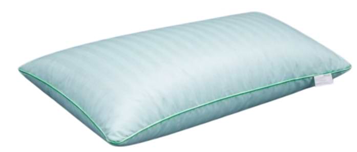 Подушка ортопедична MirSon №4077 Satin Stripe 30-0013 Azure MEN (2200006422884)