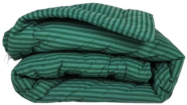 Фото - Одеяло детское демисезонное MirSon антиаллергенное №122 Сolor Fun Line 17-0612 Stripe Emerald Thinsulate 110х140 + нав 2 шт. (2200010850673)