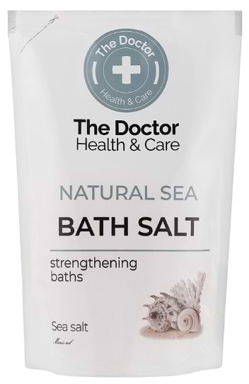 Сіль для ванни The Doctor Health&Care дой-пак 500 г Натуральна морська (4823015921735)