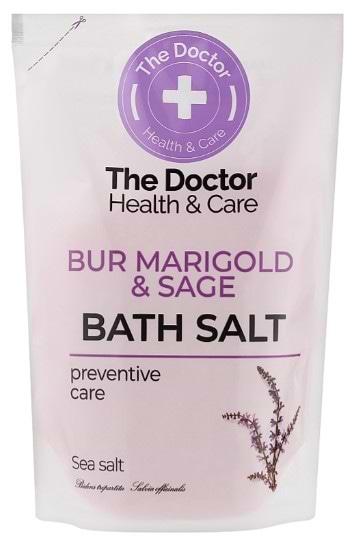 Сіль для ванни The Doctor Health&Care дой-пак 500 г Череда і шавлія (4823015921698)