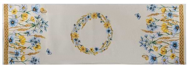 Фото - Скатертина раннер Lefard Колоски 45х140 см (732-348)