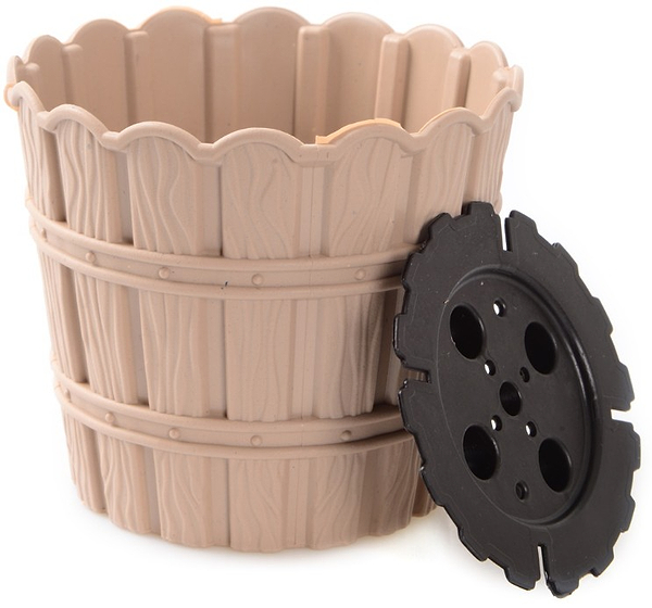 Фото - Вазон VIOLET HOUSE 1047 BAMBOO CAPPUCHINO 5 л.