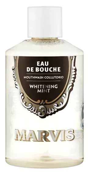 Ополіскувач для порожнини рота Marvis Відбілююча Мʼята 400 мл (8004395113514)