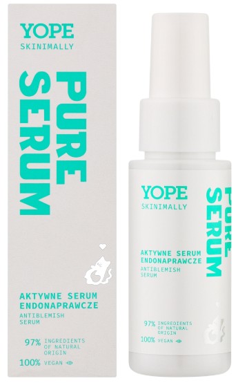 Фото - Крем для лица Yope SKINIMALLY PURE SERUM Antiblemish Serum 40 мл (5903760207960)