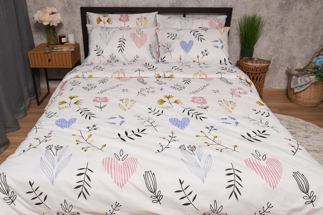 Комплект постельного белья Moon&Star Бязь Gold Люкс Painting 175х210 нав. 2х50х70 (MS-820005746)