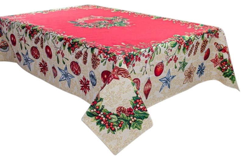 Скатертина прямокутна Lefard гобелен Wink 140x320 см (732-221)