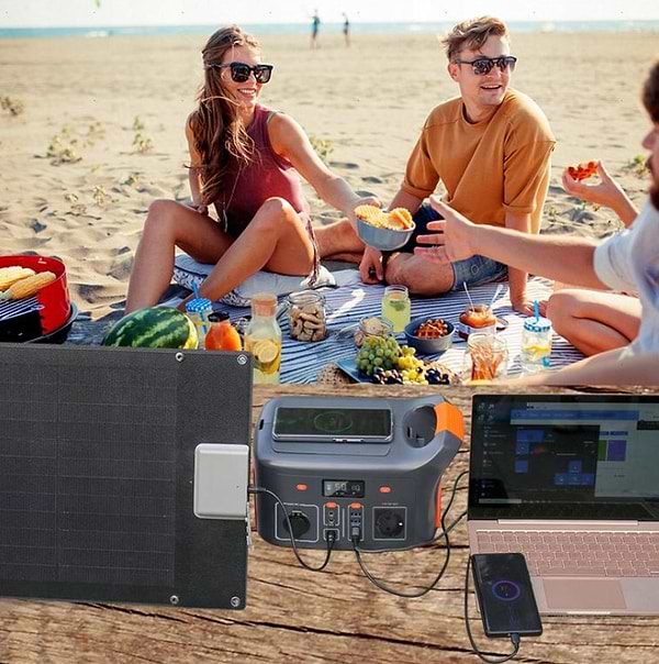 Фото - Уценка - Зарядная станция универсальная Forever Outdoor Portable Power Station OS300 300W 307Wh