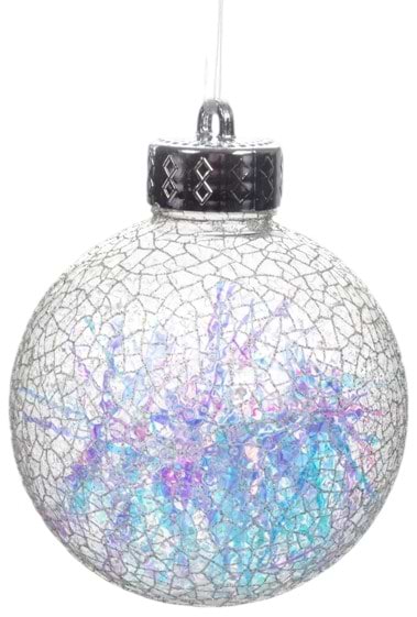 Набір ялинкових іграшок Lefard 3 шт. 8 см (822-070)