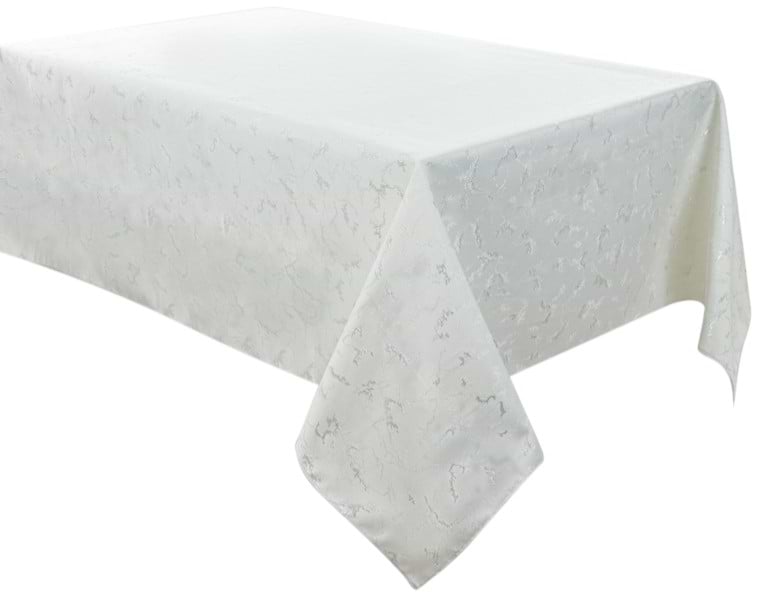 Фото - Скатерть прямоугольная Lefard тефлоновая Alba lurex teflon plata 160х280 см (715-339)