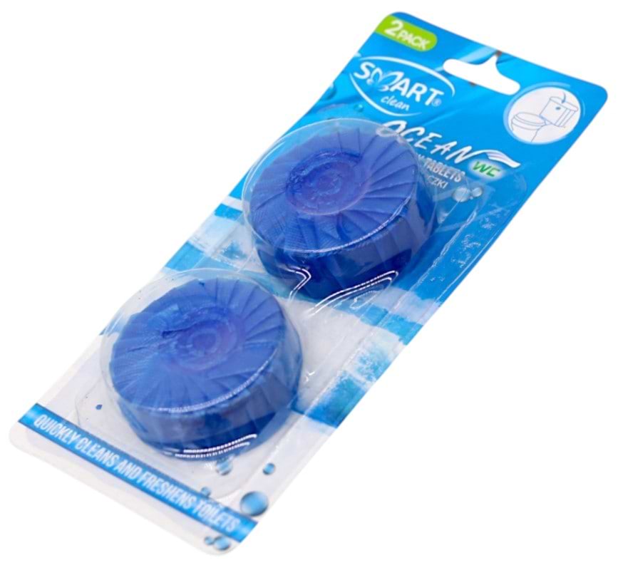 Туалетний блок
Smart Clean Диски для зливного бачка Океан 2 шт. (SCWCCTO2)