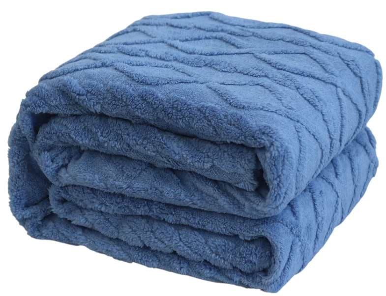 Набір покривало + наволочки двоспальний SOHO 200х220 + 50х70 см 2 шт. Romance Blue (Set carpet+ pillow Blue) - Фото 1