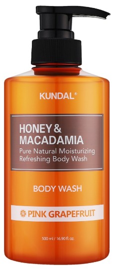 Гель для душа Kundal Honey&Macadamia Pink Grapefruit 500мл (8809568740289)