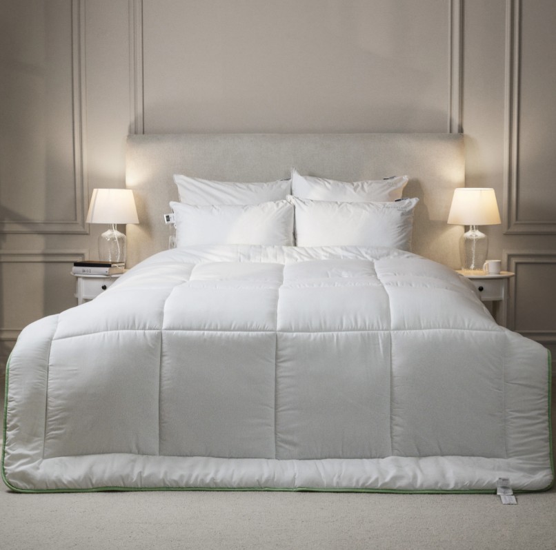 Ковдра демісезонна двоспальна євро MirSon Eco Line №637 з евкаліптом 220х240 (2200000857545)