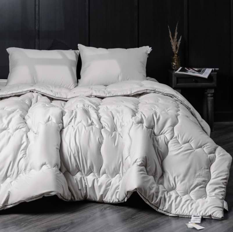 Ковдра літня полуторна MirSon шовкова №1068 Silver Cloud 140х205 см (2200010356816)