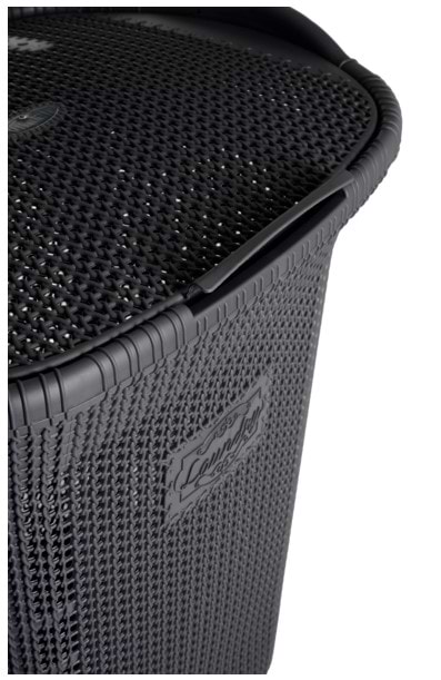 Фото - Кошик для білизни VIOLET HOUSE 0261 Віолетта ANTRASIT з/к 65 л