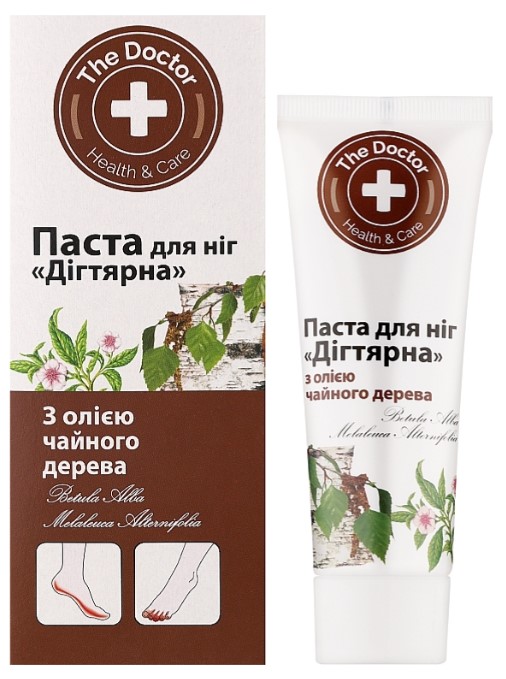 Фото - Крем для ног The Doctor Health&Care 75 мл дегтярная (4823015926426)