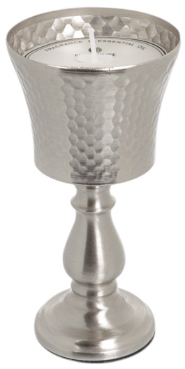 Свічка скло Lefard Парфумована  9,5х9,5х16 см (818-005)