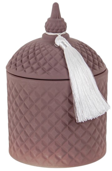 Свічка скло Lefard Парфумована Orange Blossom 9,5х9,5х15 см (818-009)