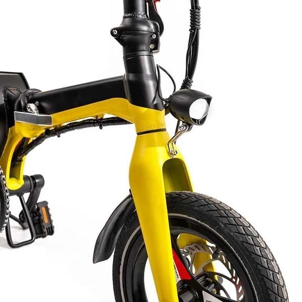 Фото - Електровелосипед Zhengbu D8 Matt Series Yellow