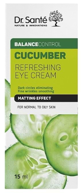 Крем для шкіри навколо очей Dr. Sante освіжаючий 15 мл (4823015917455)