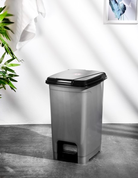 Фото - Корзина для мусора VIOLET HOUSE 0123 METALIC 15 л