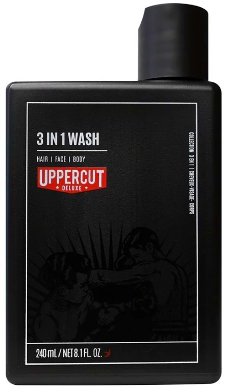 Шампунь чоловічий Uppercut Deluxe 3в1 Wash 240 мл (817891024844)