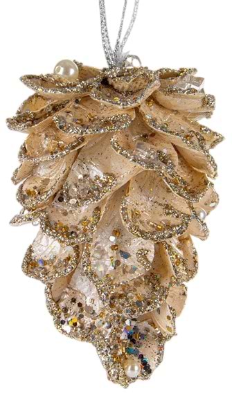 Фото - Ёлочная игрушка Lefard Шишка 14х10 см (66-101)