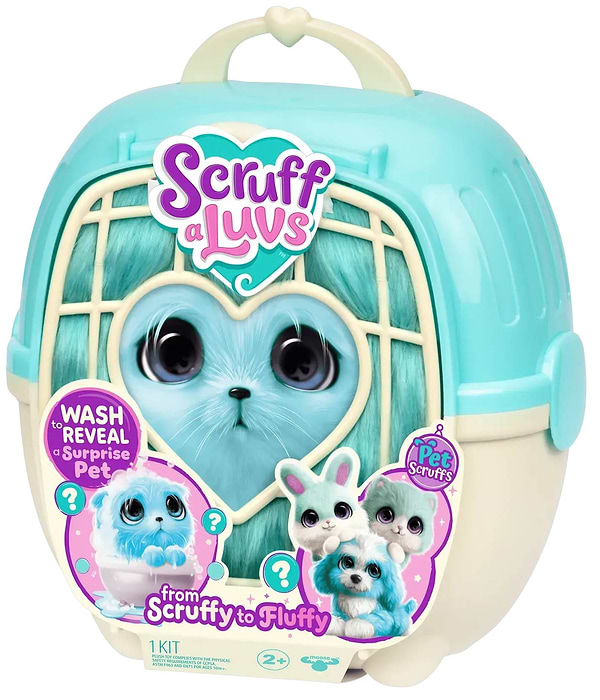 Фото - М'яка іграшка-сюрприз Scruff a Luvs Кудлате перетворення, м'ятний (30327)