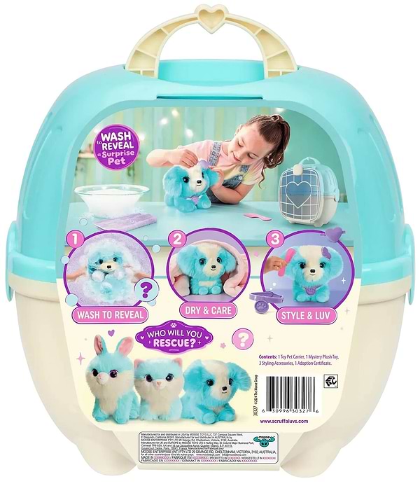 Фото - М'яка іграшка-сюрприз Scruff a Luvs Кудлате перетворення, м'ятний (30327)